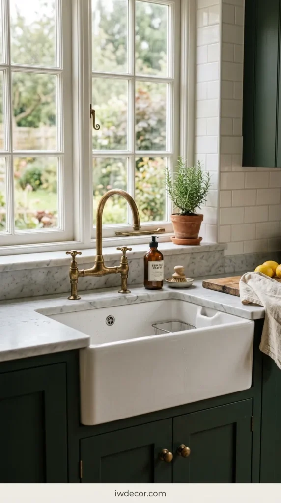 A Belfast or Butler Sink