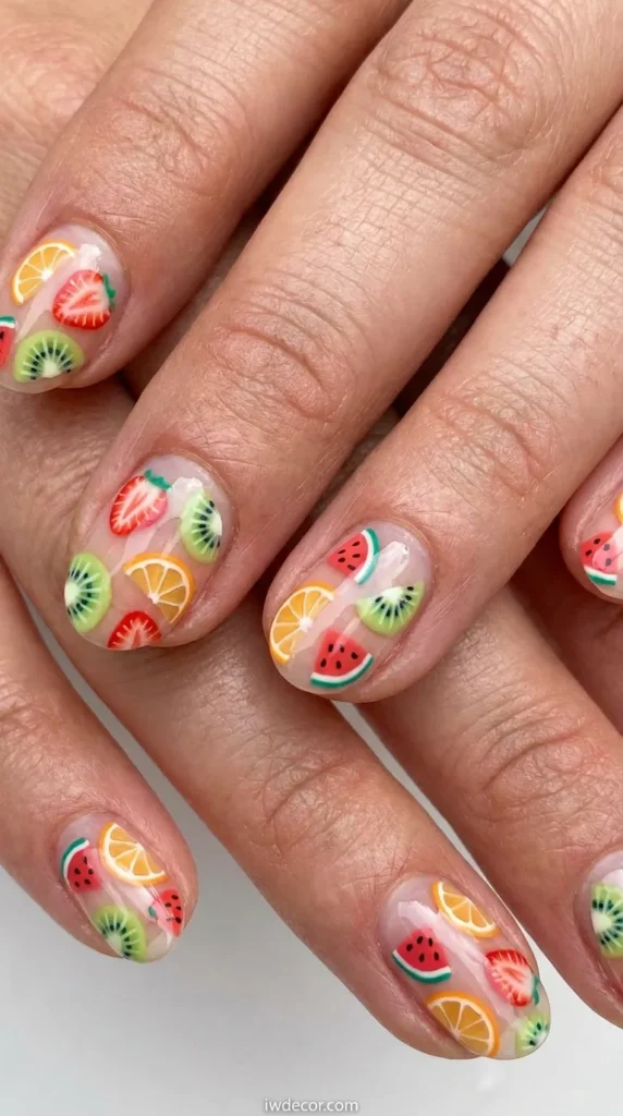 Abstract Fruit Salad