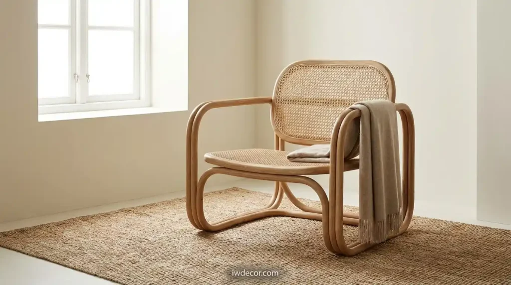 Affordable Scandinavian Rattan Chairs for Living Rooms