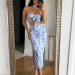 Blue and White Coastal Matching Set