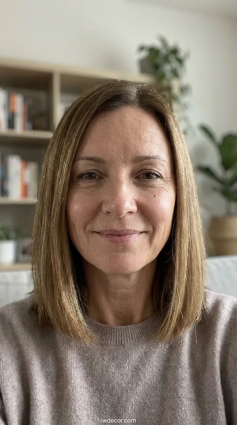 Blunt-Cut Straight Lob