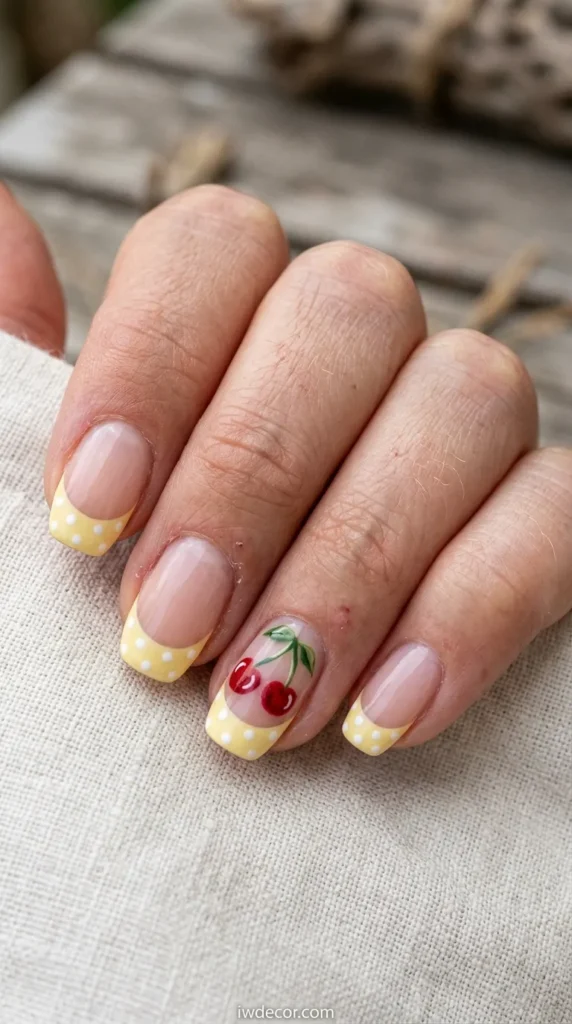 Butter Yellow Mani
