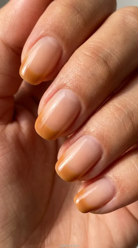 Caramel Ombré French