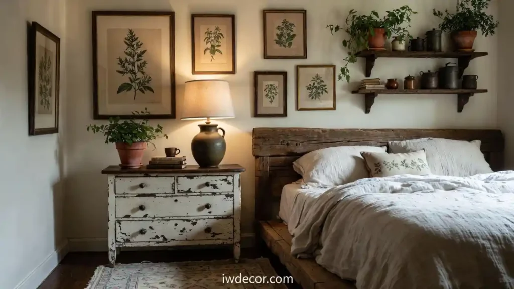 Character-Filled Guest Room