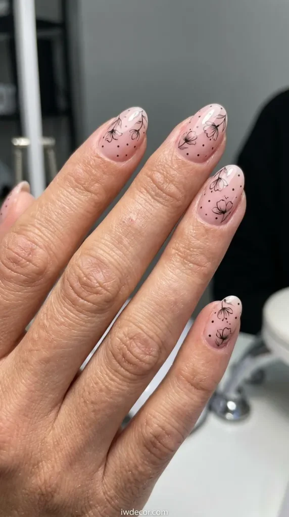 Charming Polka Dot Blooms