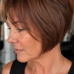 chin length hairstyles for women over 50