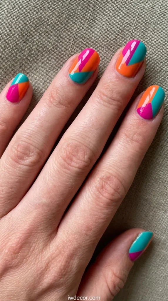 Colour Blocked Geometry