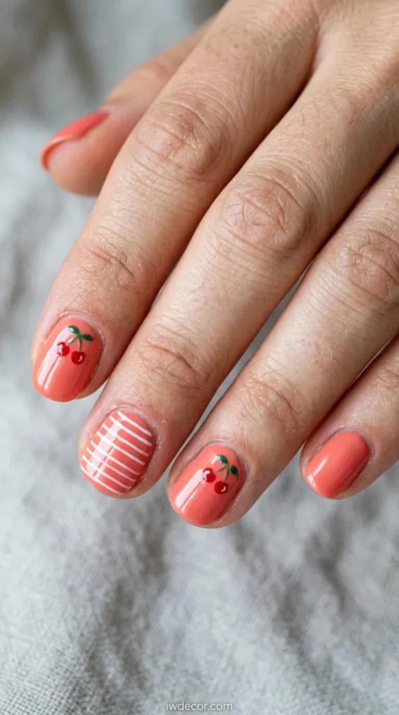 Coral & Red Combo