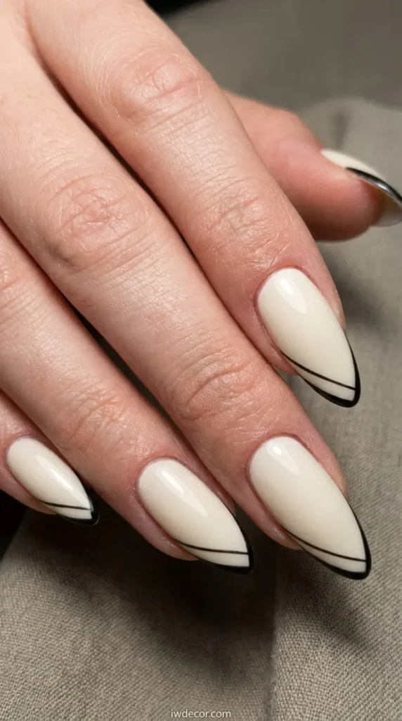 Cream Neutrals with Subtle Black Accents