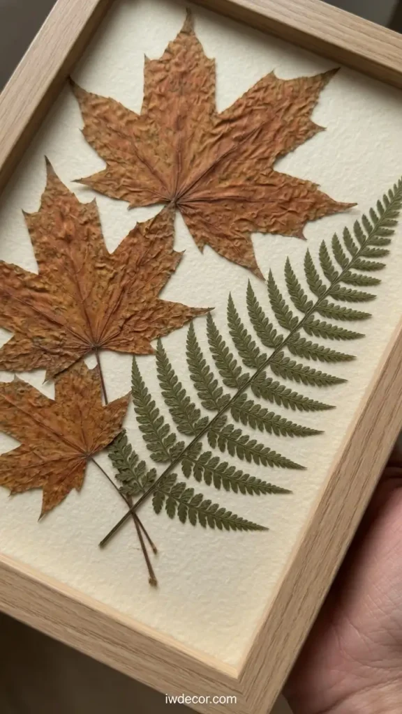 Creating Botanical Prints from Found Leaves