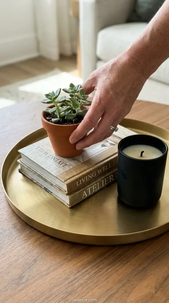 Curated Coffee Table Trays