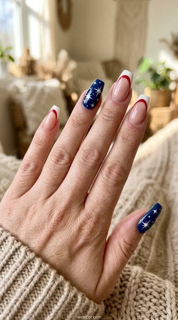 Deep Blue Accents