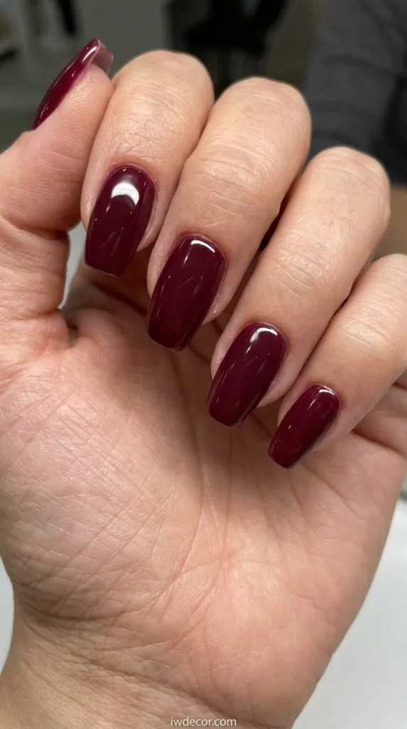 Deep Burgundy Solid