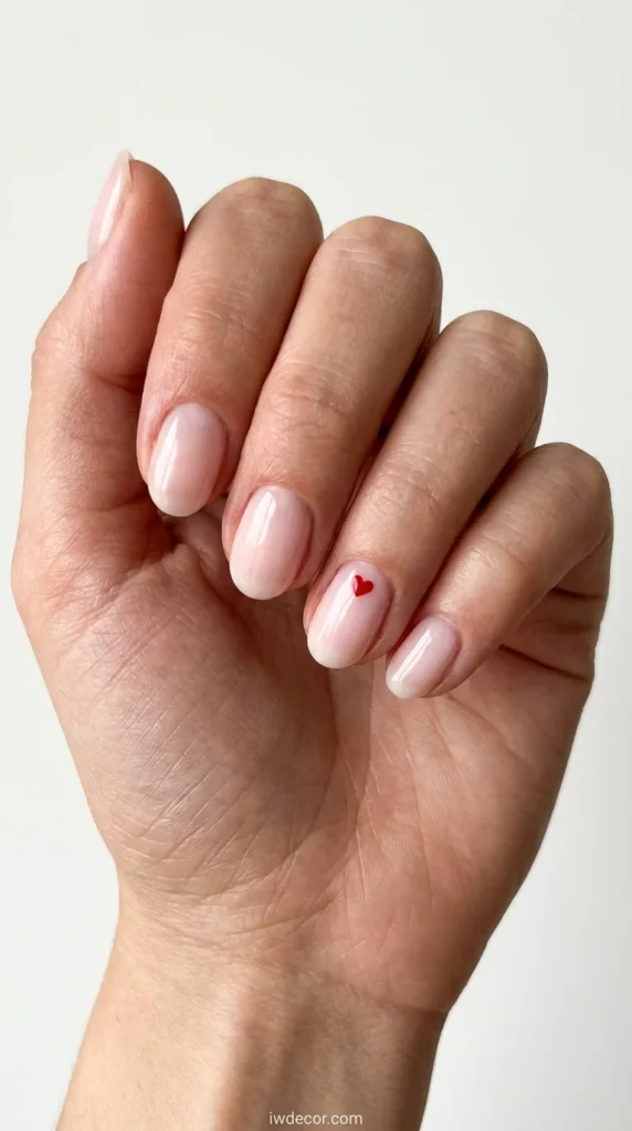 valentines day nail designs simple and chic