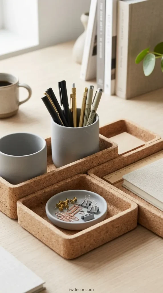 Desk Organizers & Matte Containers
