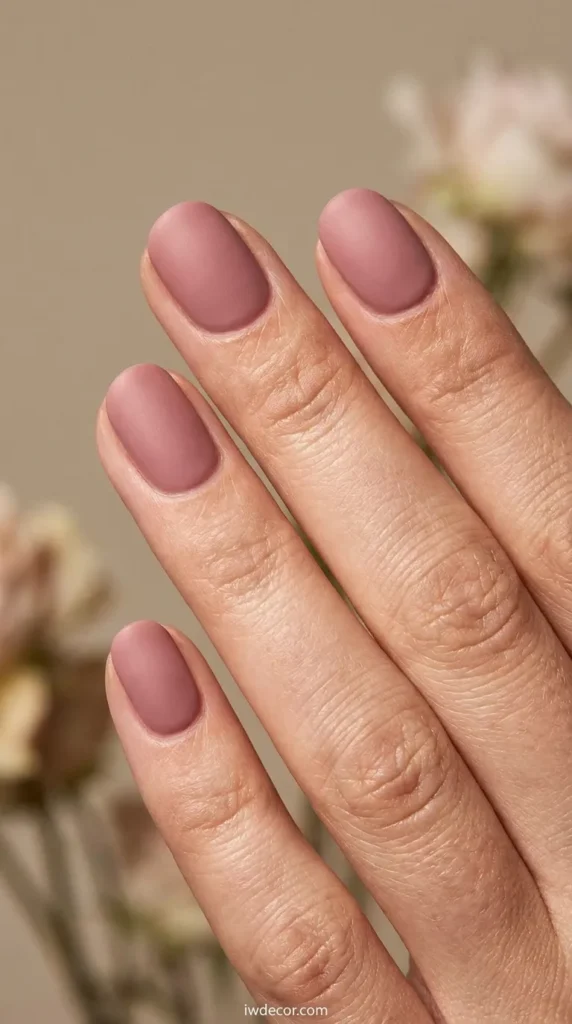 Dusty Rose Matte Finish