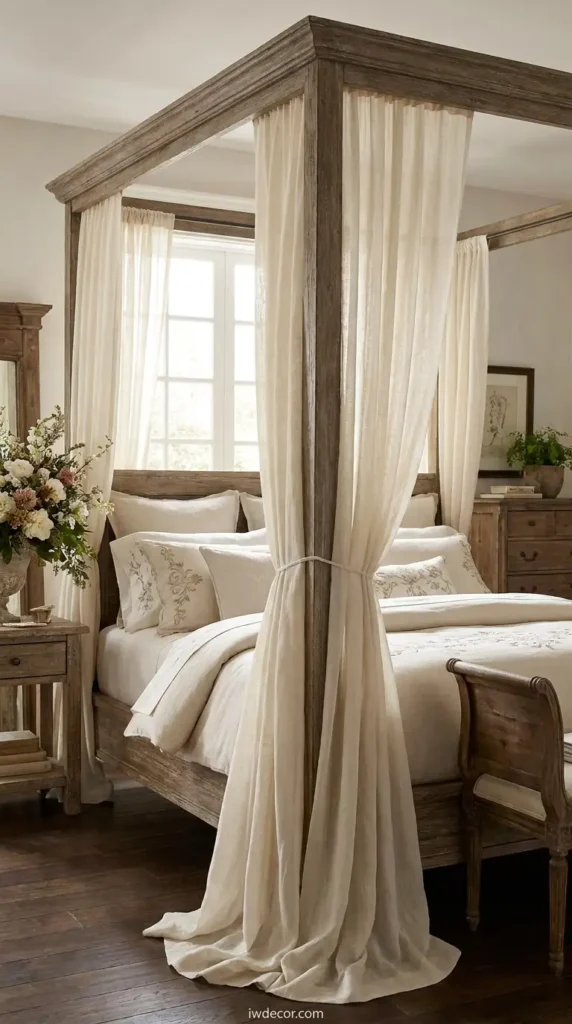 Elegant Canopy Bed