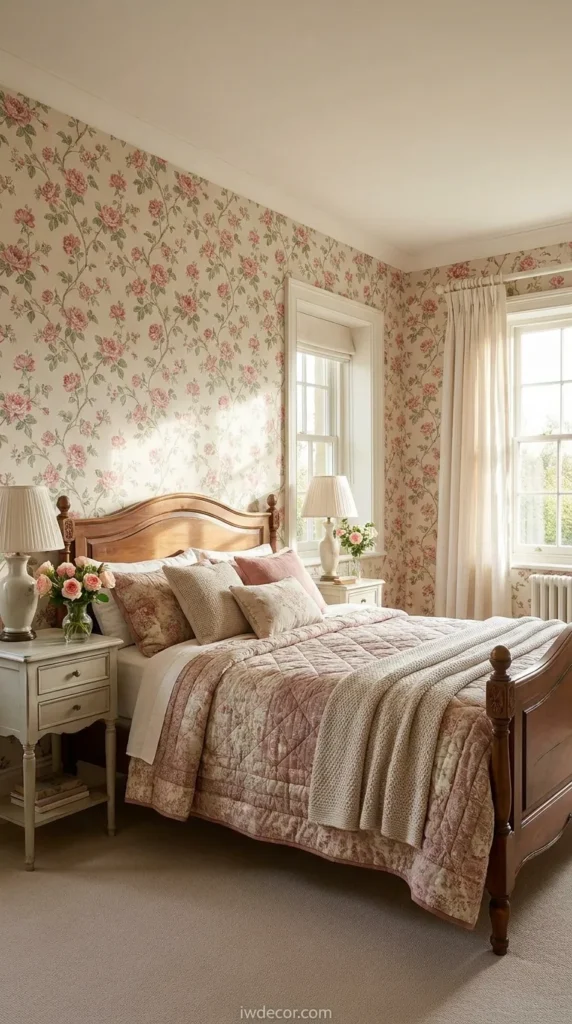Embrace Floral Wallpaper