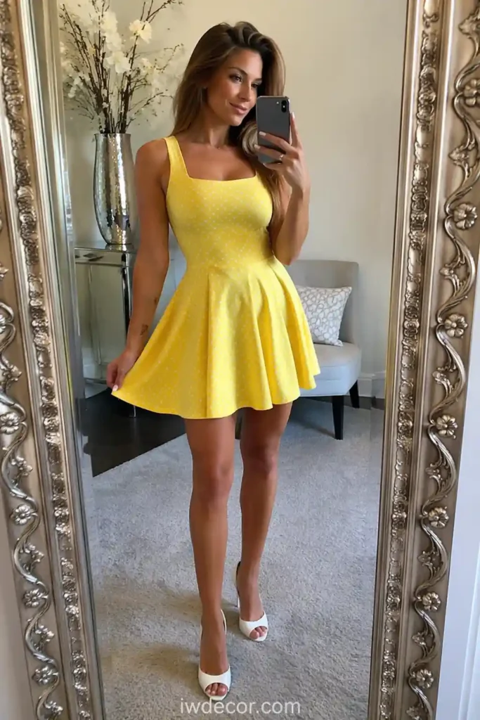 Fit-and-Flare Dress