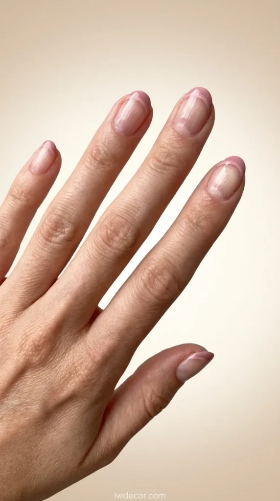 French Manicure But Make It Minimal