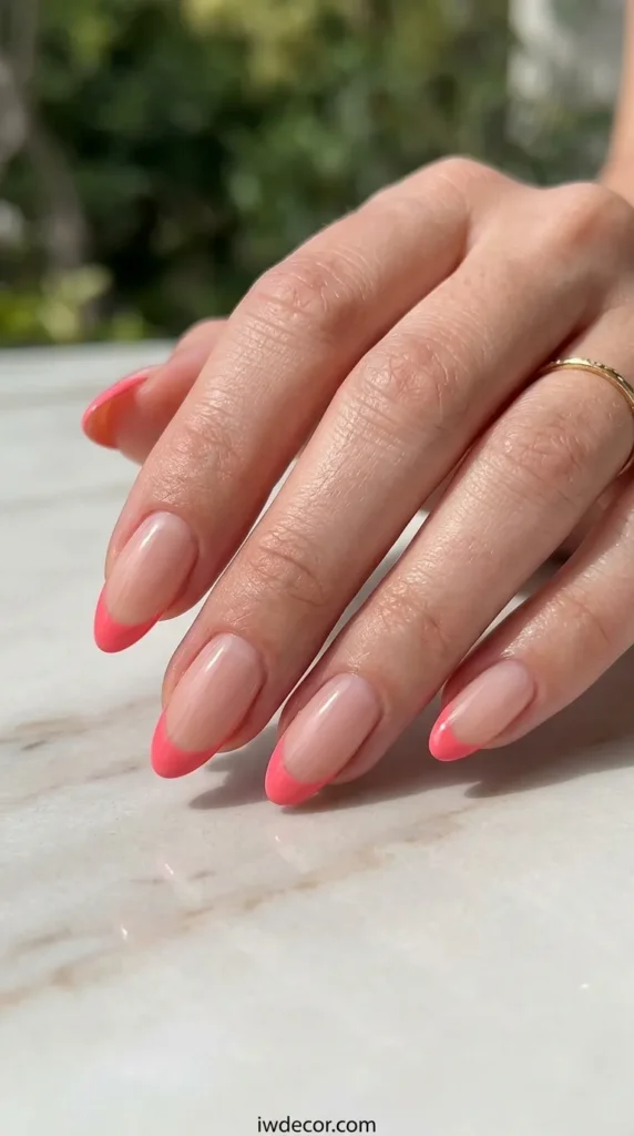 French Tip Twist: