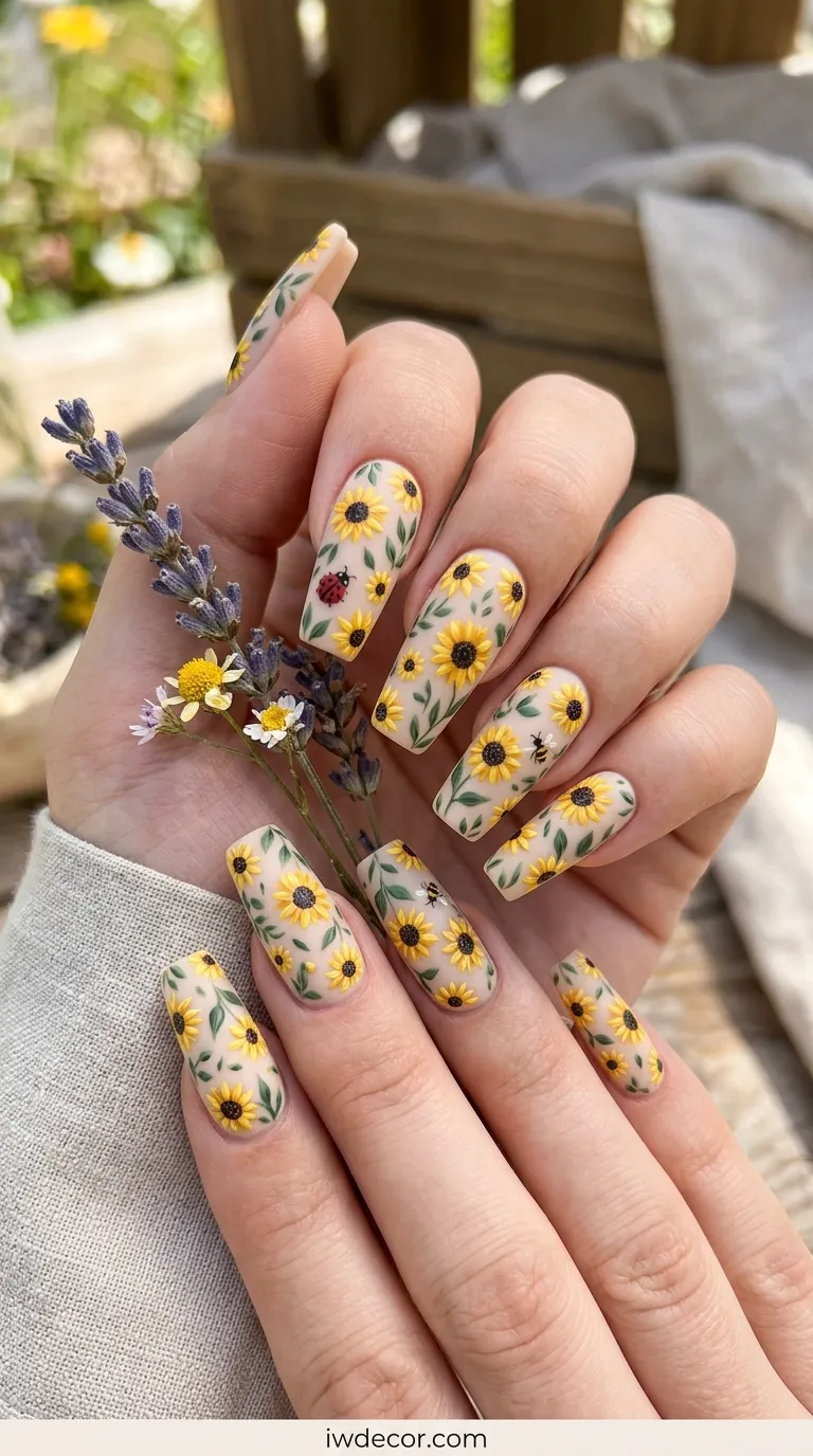 Full Bloom Field All Over Pattern