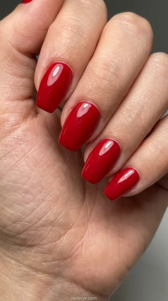 Glossy Candy Apple Red