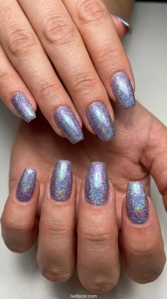 Iridescent Holographic Sparkle