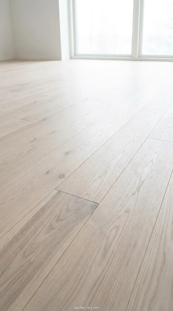 Light Ash & Bleached Flooring