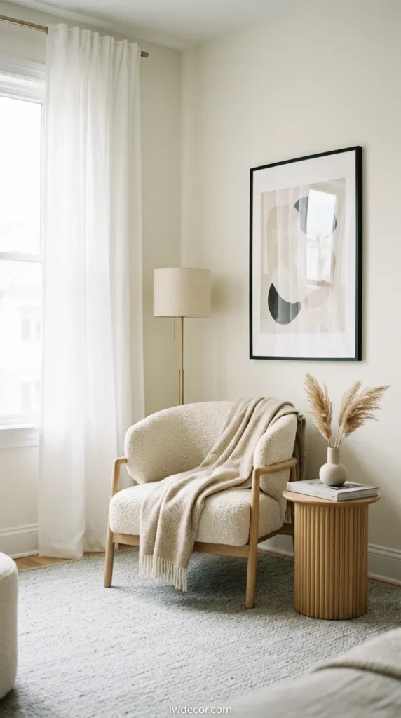 Light walls are the secret to making small spaces feel larger instantly.