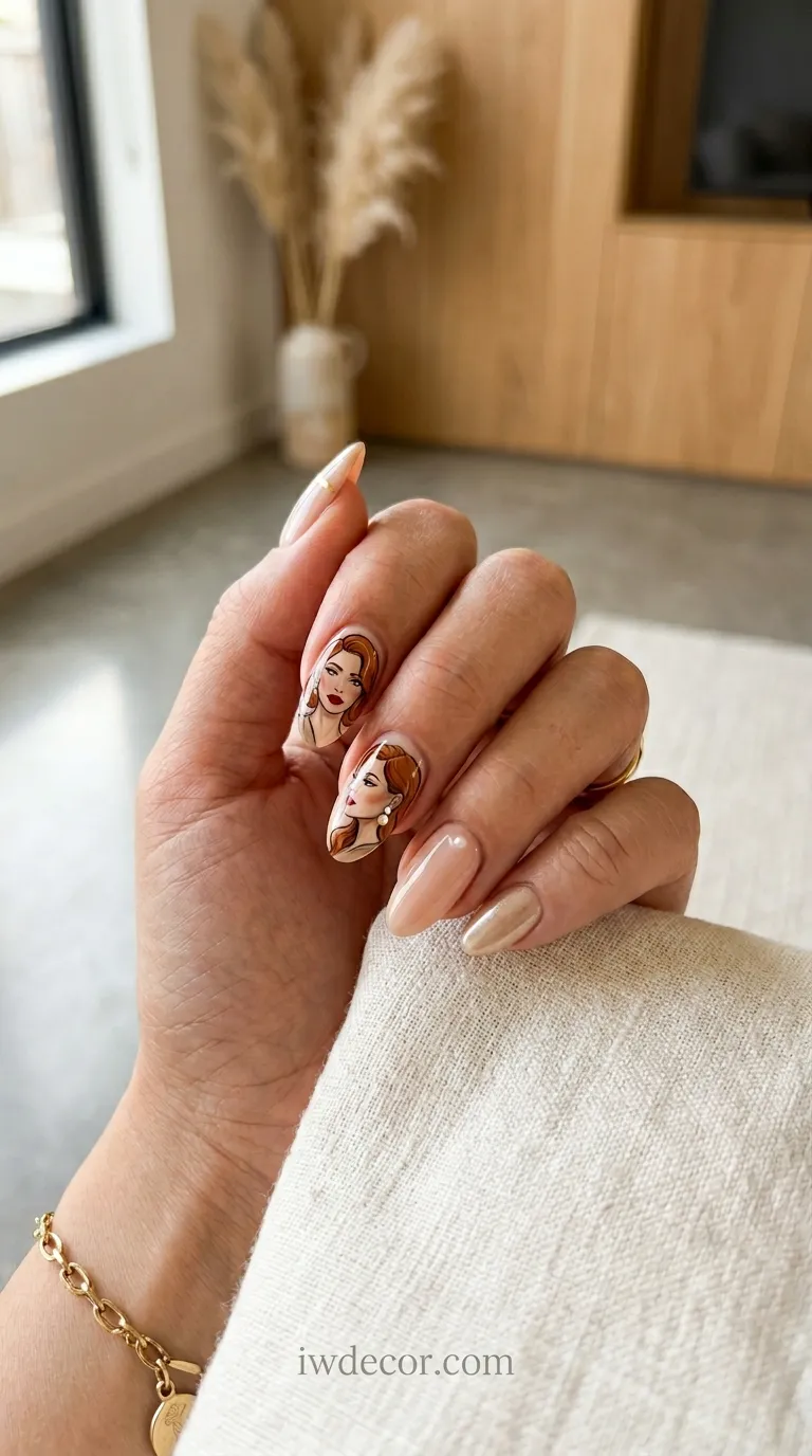 Lois Griffin Glam Nails