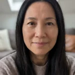 Long Straight Hair with Middle Part
