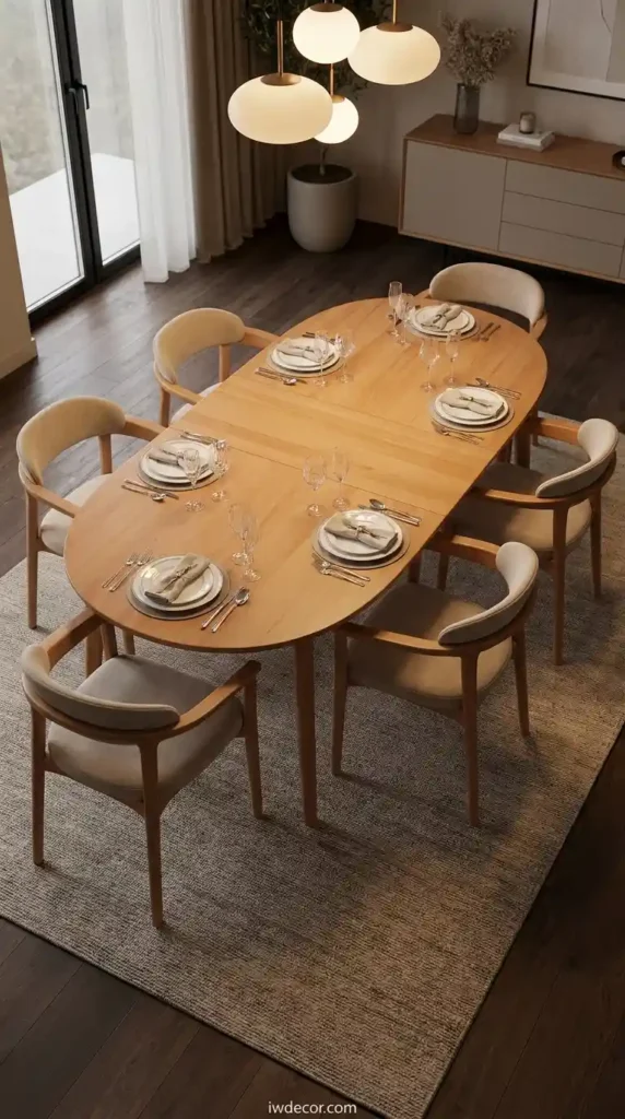 Luxury Beech Wood Expandable