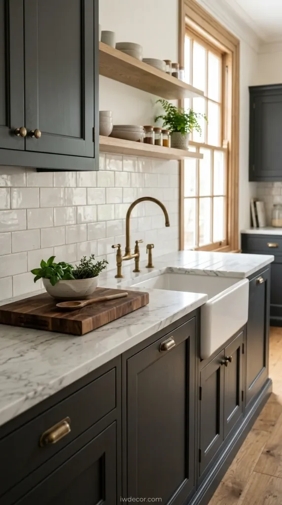 Marble or Marble-Effect Worktops