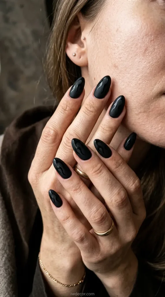 Matte Black with Glossy Flames