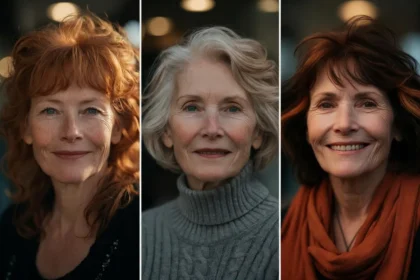 Medium Length Hairstyles for Older Women