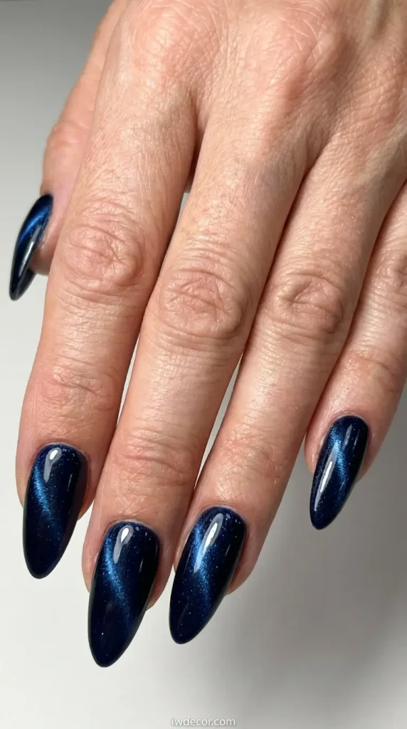 Midnight Blue Cat Eye
