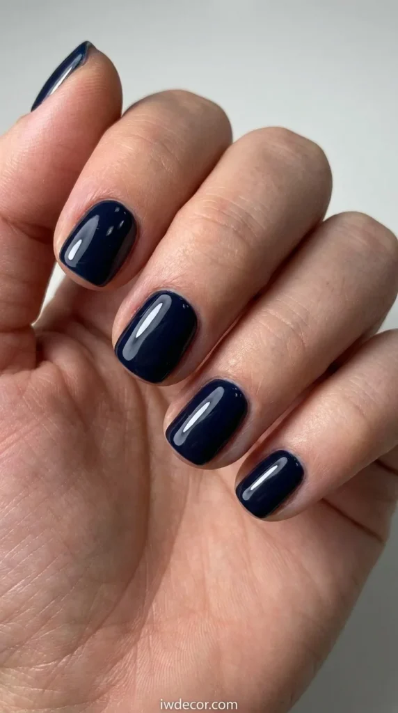 Midnight Navy with a High-Gloss Finish
