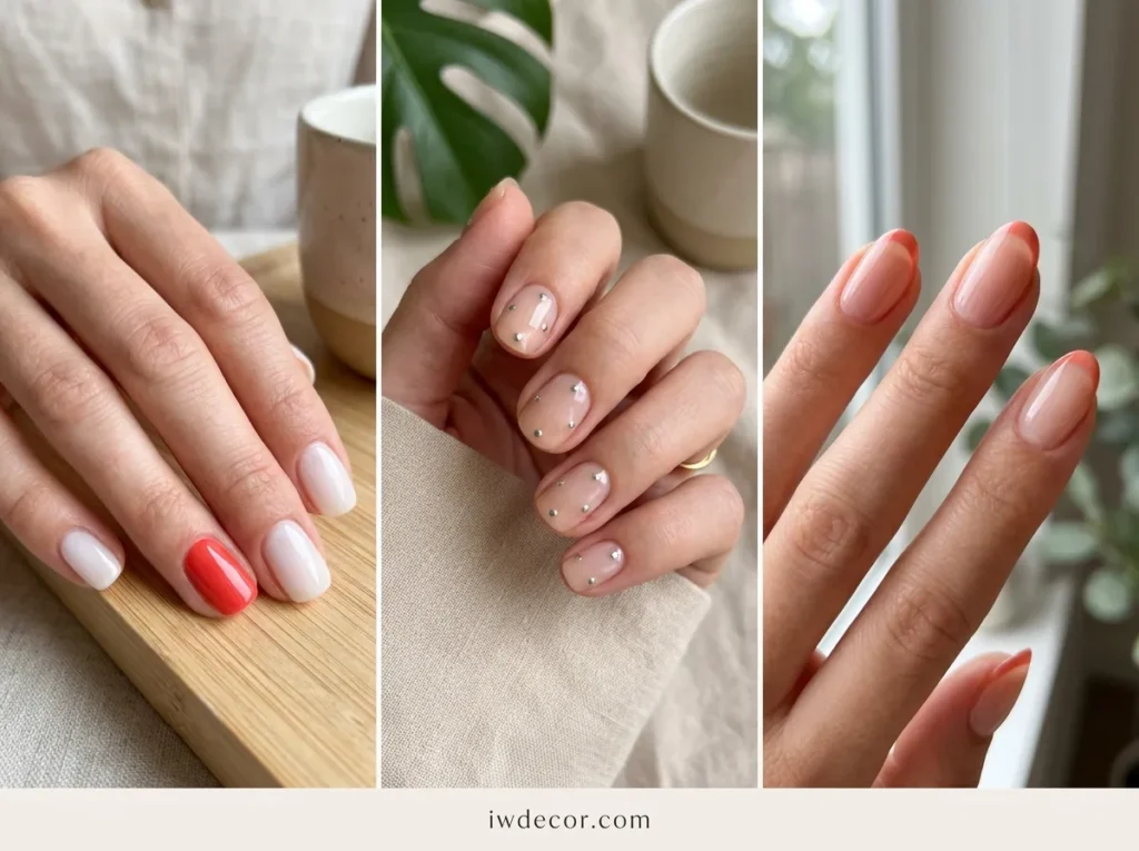 Minimalist Accent Nails