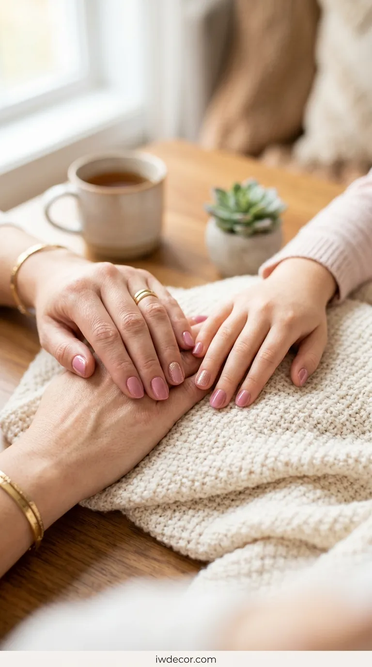 Mom-and-Me Matching Manicure