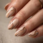 Nude Swirl Art