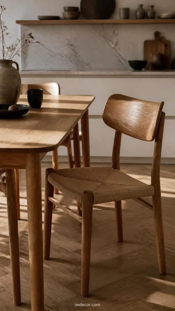 Oiled finishes versus lacquered ones
