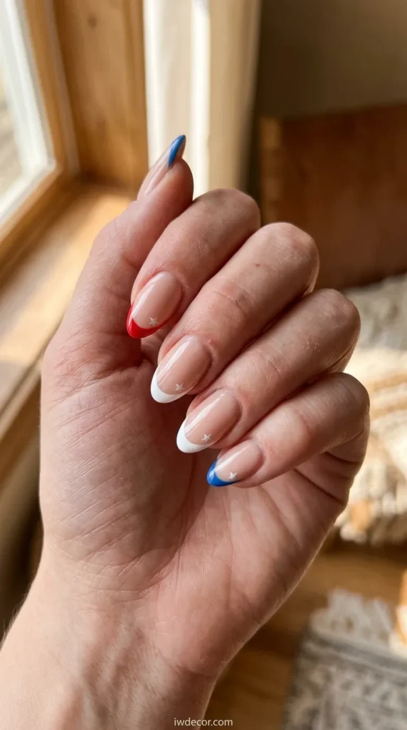 Patriotic French Edges