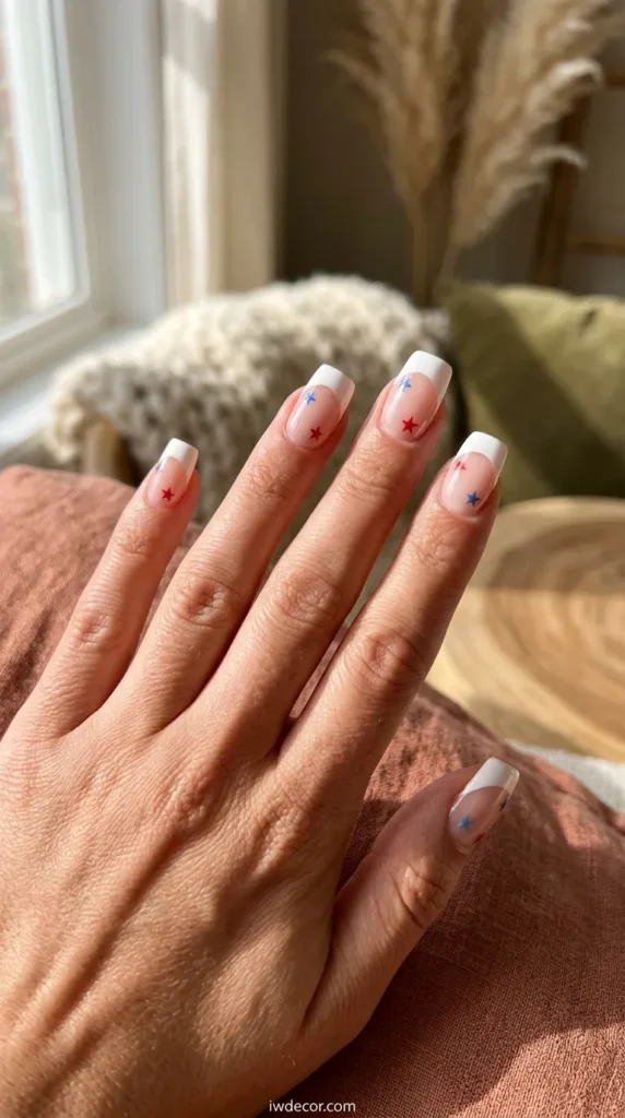 Patriotic French Twist