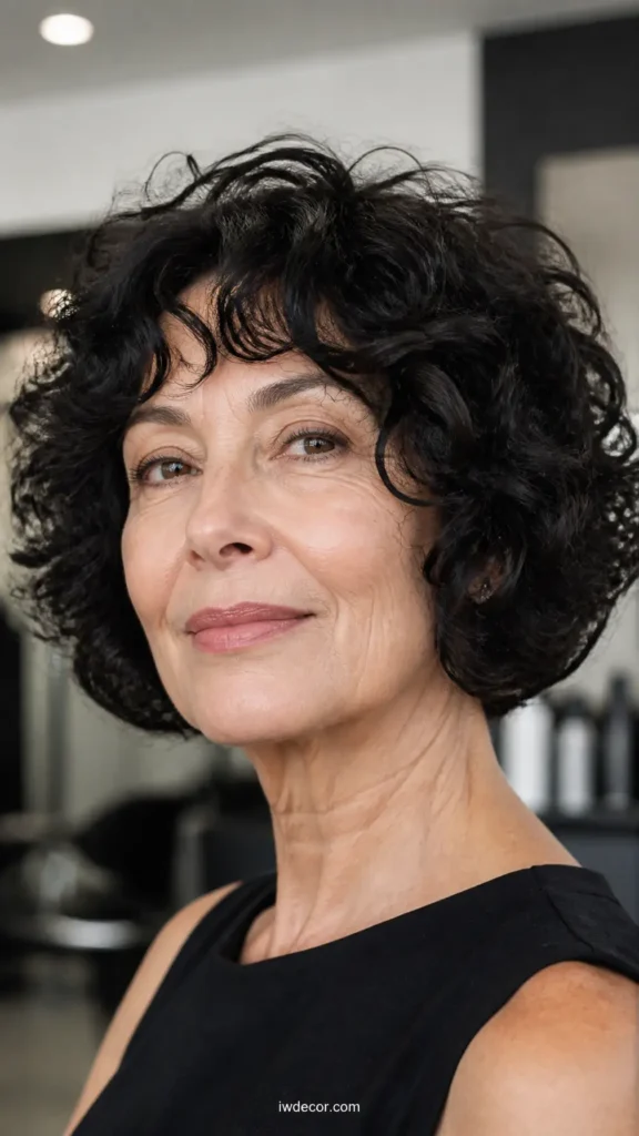 Perfectly Defined Curly Bob