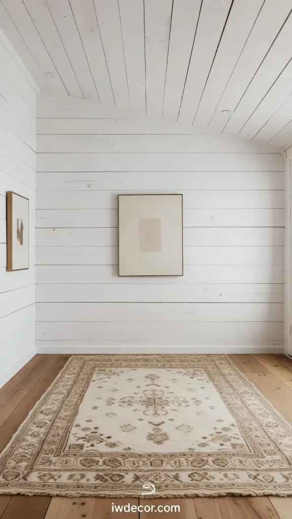 Planked Ceiling & Walls