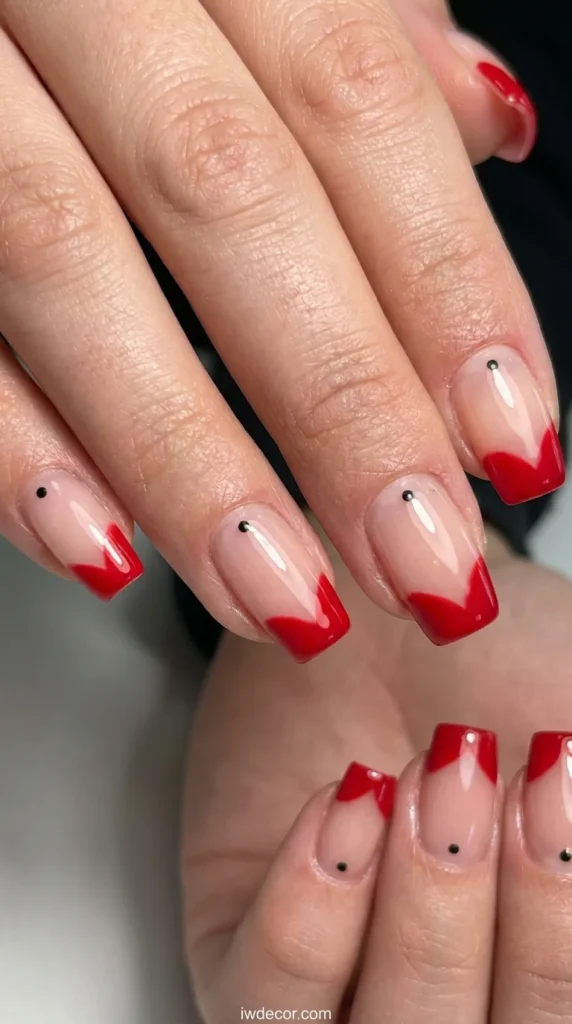 Playful Heart-Tip Frenchies