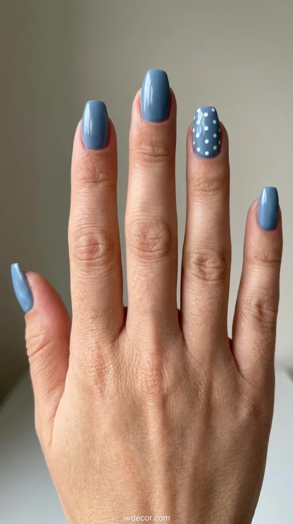 Playful Polka Dot Accent