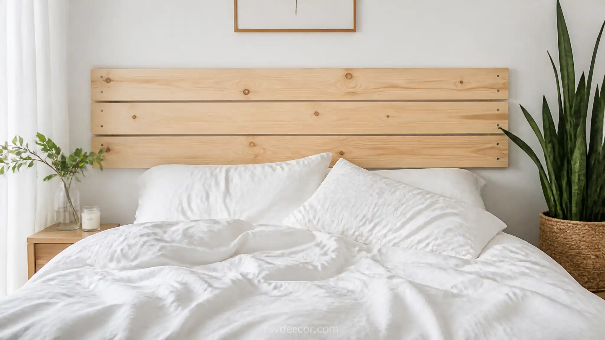 Raw Pine Lumber Headboards