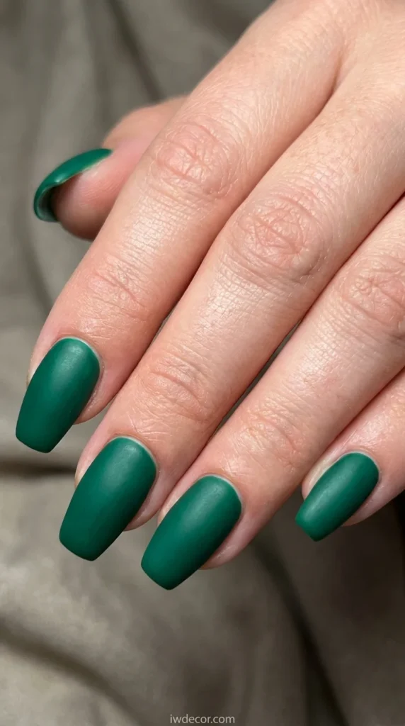 Rich Emerald Green Matte